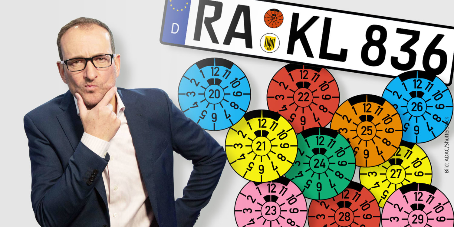 Die TÜVPlakette richtig lesen Einfach im Video erklärt